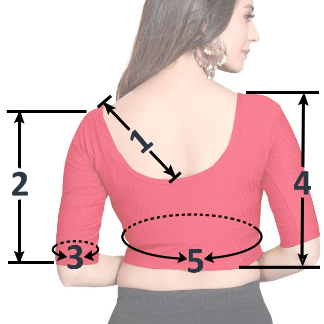 How To Measure For Indian Saree Blouse Foto Blouse and Pocket