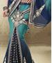 Picture of Charming Navy Blue And Party Wear Saree