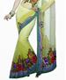 Picture of Alluring Aloe Vera Green Embrodered Saree