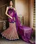 Picture of Angelic Violet And Golden Lehenga Choli
