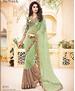 Picture of Charming Pista Green Wedding Saree