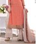 Picture of Gorgeous Pink Straight Cut Salwar Kameez