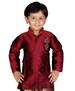 Picture of Ideal Red Kids Kurta Pyjama