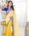 Picture of Shapely Yellow Casual Saree