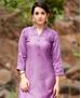 Picture of Sightly Purple Ready Made Kurti