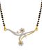 Picture of Taking Golden And White Mangalsutra