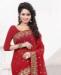 Picture of Superb Red Georgette Saree