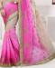 Picture of Exquisite Pink Chiffon Saree