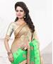 Picture of Gorgeous Green Chiffon Saree