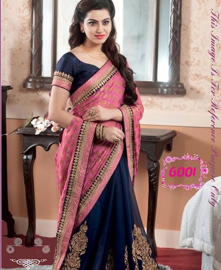Picture of Splendid Royale Blue Casual Saree