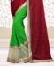 Picture of Well Formed Maroon Casual Saree