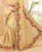 Picture of Well Formed Beige Georgette Saree