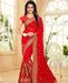 Picture of Enticing Red Georgette Saree