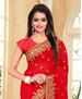 Picture of Enticing Red Georgette Saree