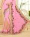 Picture of Grand Pink Georgette Saree