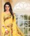 Picture of Beauteous Yellow Georgette Saree