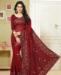Picture of Classy Red Georgette Saree