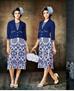Picture of Bewitching Blue & White Kurtis & Tunic