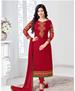 Picture of Alluring Red Straight Cut Salwar Kameez