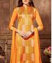 Picture of Statuesque Orange Cotton Salwar Kameez