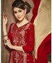 Picture of Magnificent Red Cotton Salwar Kameez