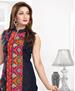 Picture of Comely Navy Blue Readymade Salwar Kameez
