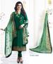 Picture of Alluring Lime Green Straight Cut Salwar Kameez