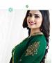 Picture of Alluring Lime Green Straight Cut Salwar Kameez
