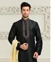 Picture of Shapely Black Sherwani