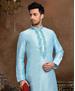 Picture of Excellent Sky Blue Sherwani