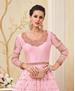 Picture of Pleasing Baby Pink Bollywood Salwar Kameez