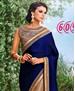 Picture of Fascinating Royal Blue Casual Saree