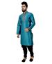 Picture of Lovely Peacock Blue Kurtas