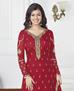 Picture of Statuesque Red Straight Cut Salwar Kameez
