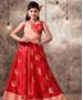 Picture of Graceful Red Kids Gown