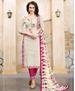 Picture of Beautiful Off-White Cotton Salwar Kameez