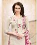 Picture of Beautiful Off-White Cotton Salwar Kameez