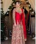 Picture of Sightly Red Wedding Salwar Kameez