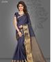 Picture of Nice Navy Blue Casual Saree
