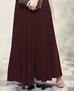 Picture of Graceful Dark Brown Readymade Gown