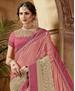 Picture of Appealing Pink & Beige Fashion Saree