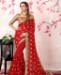Picture of Charming Red Casual Saree