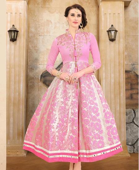 Picture of Alluring Pink Kurtis & Tunic