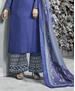 Picture of Statuesque Blue Readymade Salwar Kameez