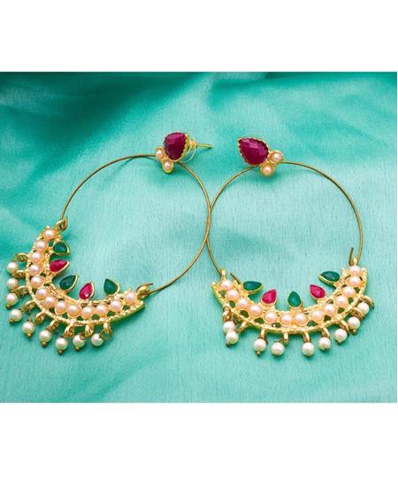 Picture of Alluring Golden Earrings