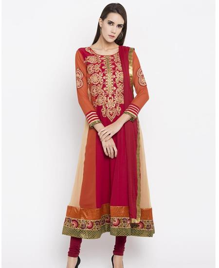 Picture of Sightly Multicolour Readymade Salwar Kameez