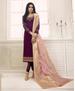 Picture of Shapely Magenta Straight Cut Salwar Kameez