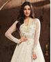 Picture of Sightly White Party Wear Salwar Kameez