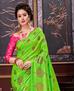 Picture of Taking Parrot Green Casual Saree