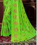 Picture of Taking Parrot Green Casual Saree